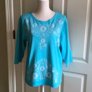 Tortoise Pull Over Top in Good Condition